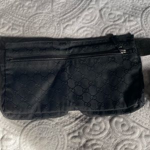 Gucci black Fanny pack